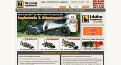 Desktop Screenshot of nationalimplement.com